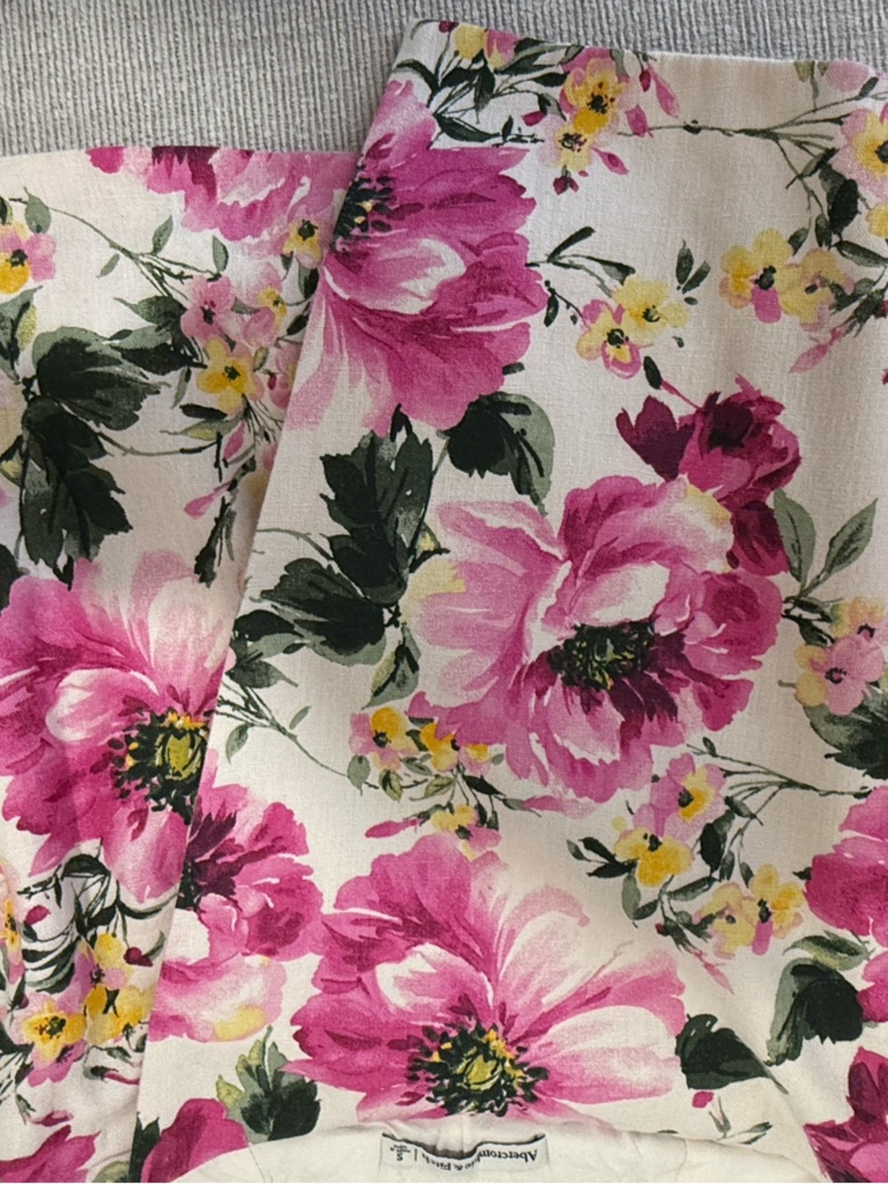Abercrombie & Fitch Pink Floral Wrap Mini Skirt - Picture 5 of 5